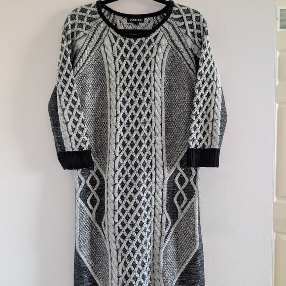 Jessica Dresses & Skirts - 3/$30 Cable knit sweater dress